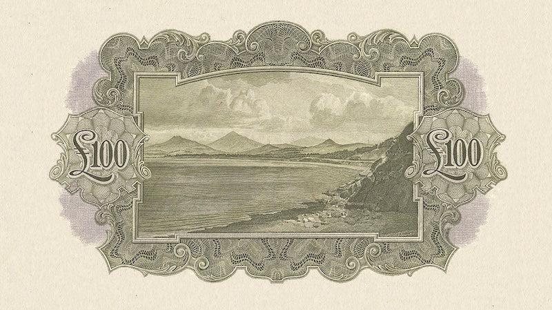 Ireland, Ploughman Issues, 1 - 100 Pounds, 1929, Complete Set, P.8 - P.13 REPLICA My Store