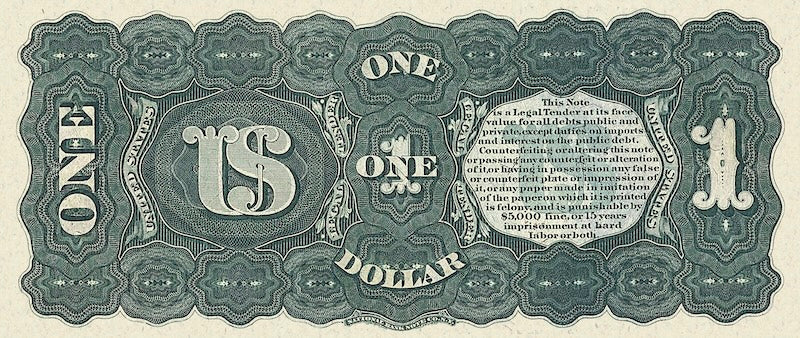United States, Treasury Notes, 1 - 1000 Dollars, 1869, P.144 - P.152, Complete Set, REPLICA My Store