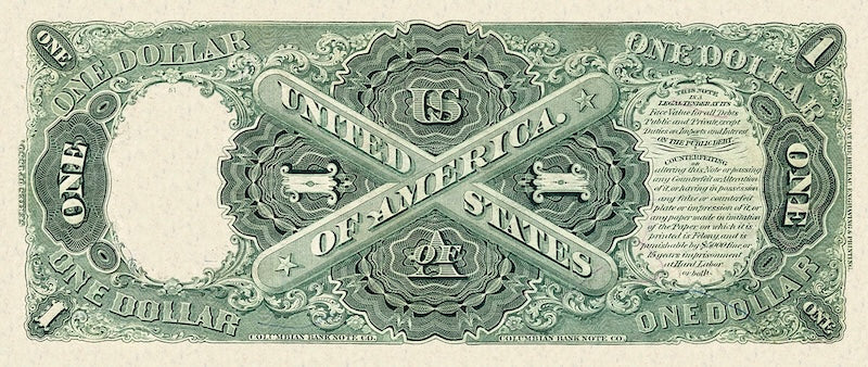 United States, Treasury Notes, 1 - 1000 Dollars, 1880, P.176 - P.184, Complete Set REPLICA My Store