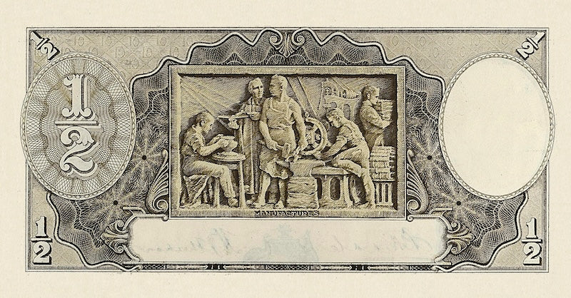 Australia, Commonwealth Bank, 10 Shillings, 1 - 10 Pounds, 1933 - 1939, P.19 - P.24, Complete Set REPLICA My Store