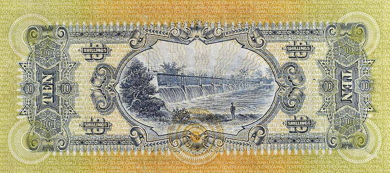 Australia, Treasury Issues, 1/2 Sovereign, 1 - 100 Pounds, 1913 - 1918, P.3 - P.9, Complete Set REPLICA My Store