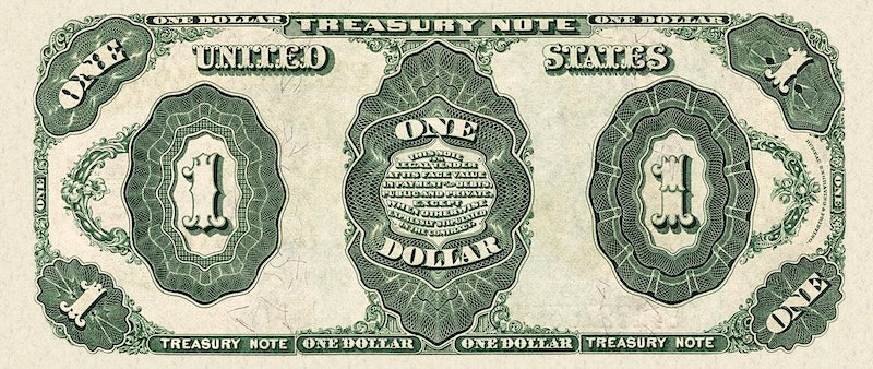 United States, Treasury Notes, 1 - 1000 Dollars, 1891, P.351 - P.358, Complete Set REPLICA My Store