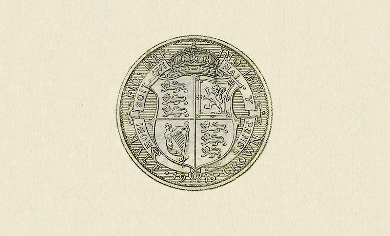 United Kingdom, King George V, Treasury Note, 5 Shillings & 2 Shillings 6 Pence, 1919, P.352 - P.354 REPLICA My Store