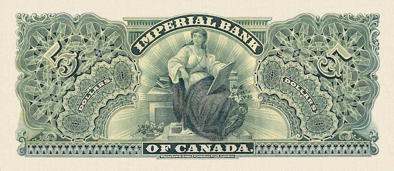 Dominion of Canada, Imperial Bank, 5 & 10 Dollars, 1902, P.S1130 - P.S1131, REPLICA My Store