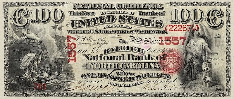 Historical American Currency Art Print