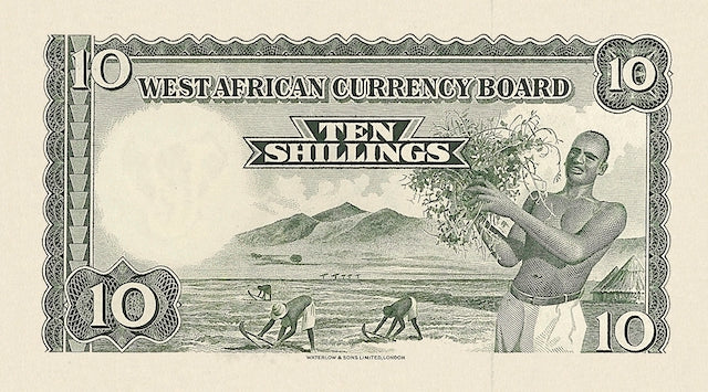 British West Africa, QEII 1953, 10, 20 & 100 Shillings, P.9 - P.11, Complete Set REPLICA My Store