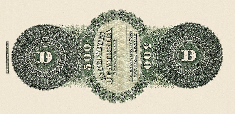 United States, Interest Bearing Notes 500, 1000 & 5000 Dollars, 1861, Fr.209 - Fr.211, REPLICA My Store