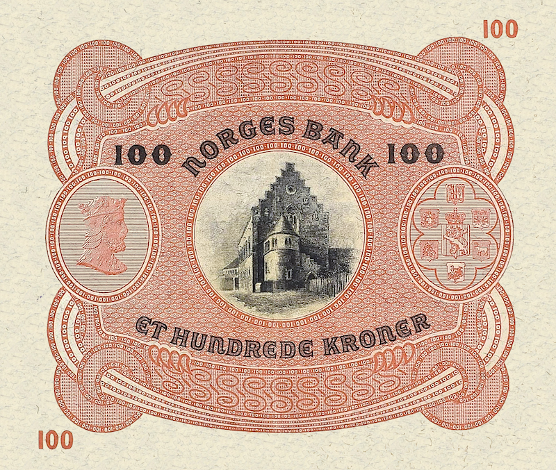 Norway, Norges Bank, Christie Issue 5 - 1000 Kroner, 1901 - 1945, P.7 - P.12 REPLICA My Store