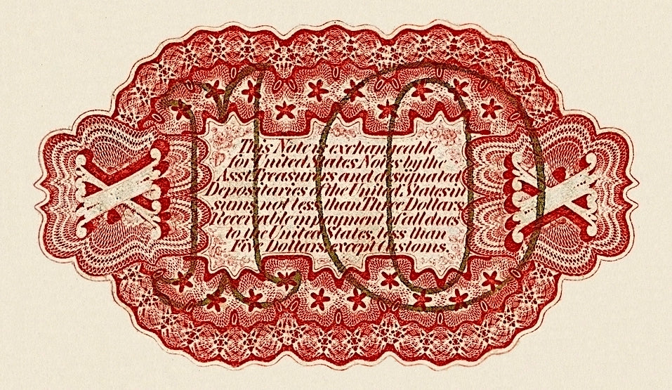 United States, Fractional Third Issue, 3 - 50 Cents, 1863, P.105 - P.114, Complete Set REPLICA My Store