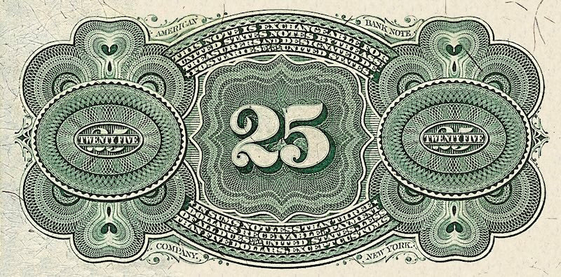 United States Fractional Currency Fourth Issue Set