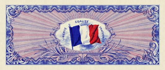 France, Allied Military Occupation, 5000 Francs, 1944, P.121 REPLICA My Store