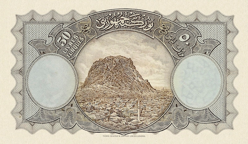 Turkey (Türkiye Cümhuriyet), 1 - 1000 Livres Turques, Ataturk 1926 Issue, P.119 - P.125, Complete Set REPLICA My Store