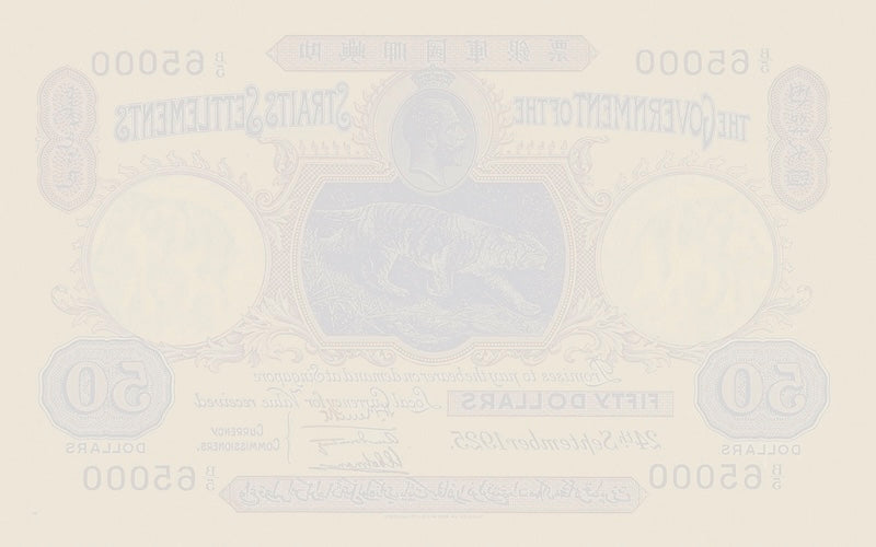 Straits Settlements, 1 - 10000 Dollars, 1916 - 1933, P.9 - P.15, Complete Set REPLICA My Store