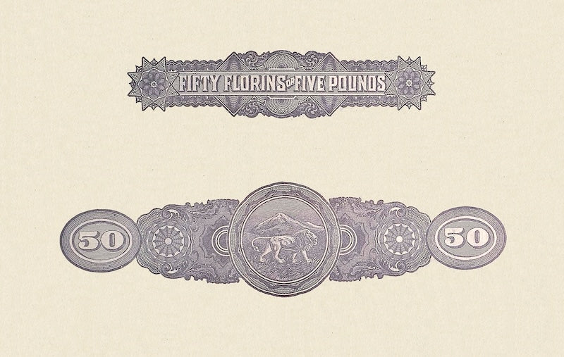 British East Africa, George V 1920, 1 - 500 Florins,  P.8 - P.12B, Complete Set REPLICA My Store