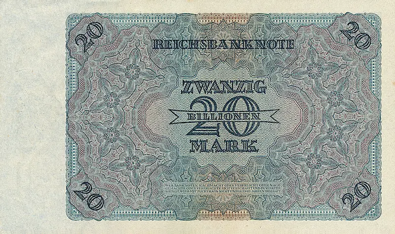 Germany, 5 - 100 Billionen Mark, 1924, P.137 - P.141, Complete Set REPLICA My Store