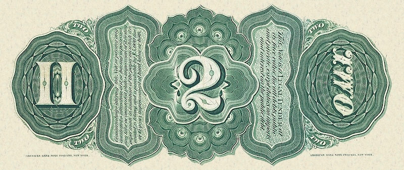 United States, Treasury Notes, 1 - 1000 Dollars, 1869, P.144 - P.152, Complete Set, REPLICA My Store