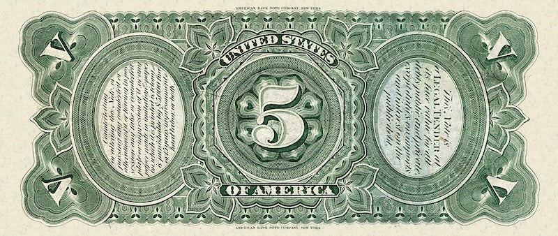 United States, Treasury Notes, 1 - 1000 Dollars, 1869, P.144 - P.152, Complete Set, REPLICA My Store