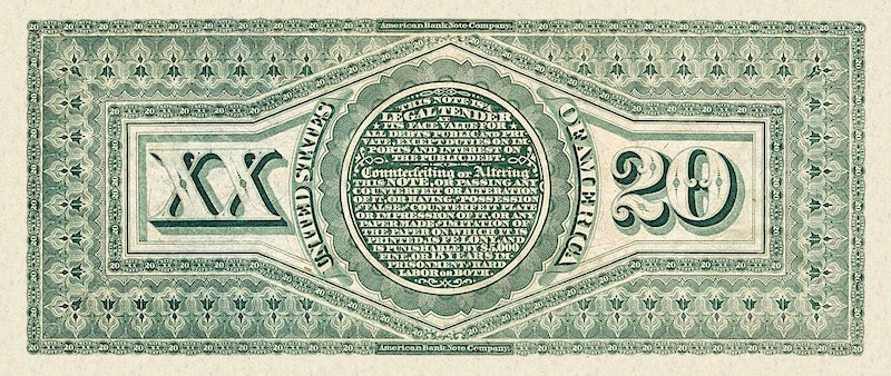 United States, Treasury Notes, 1 - 1000 Dollars, 1869, P.144 - P.152, Complete Set, REPLICA My Store
