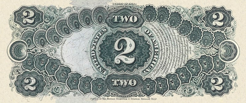 United States, Treasury Notes, 2 - 10,000 Dollars, 1878, P.165 - P.175, Complete Set REPLICA My Store