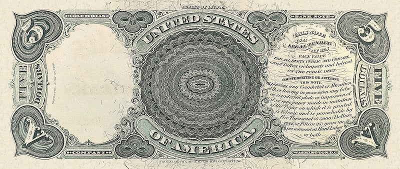 United States, Treasury Notes, 2 - 10,000 Dollars, 1878, P.165 - P.175, Complete Set REPLICA My Store
