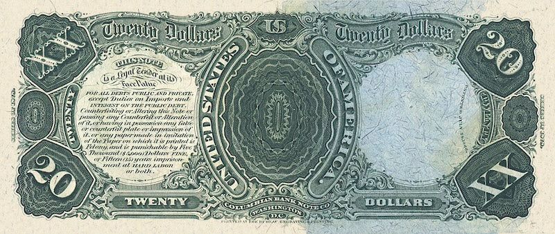 United States, Treasury Notes, 2 - 10,000 Dollars, 1878, P.165 - P.175, Complete Set REPLICA My Store