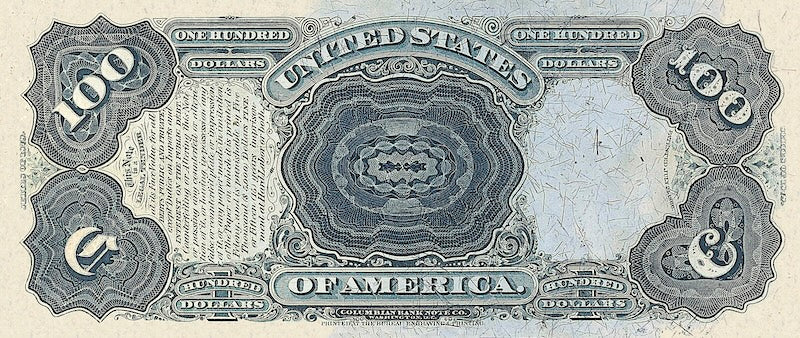 United States, Treasury Notes, 2 - 10,000 Dollars, 1878, P.165 - P.175, Complete Set REPLICA My Store