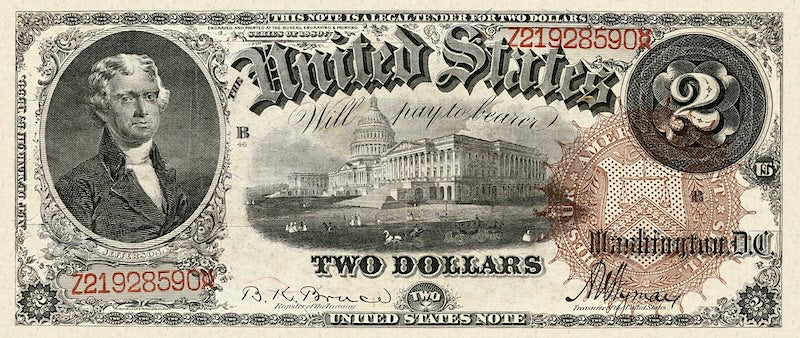 United States, Treasury Notes, 1 - 1000 Dollars, 1880, P.176 - P.184, Complete Set REPLICA My Store