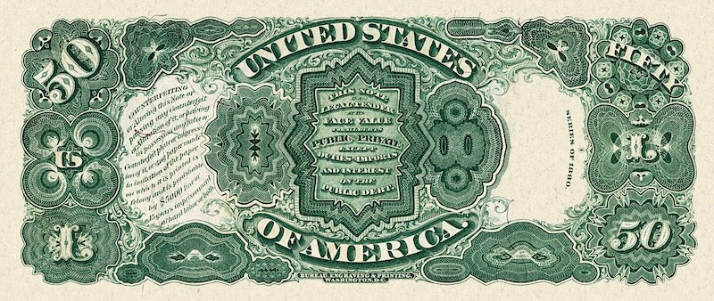 United States, Treasury Notes, 1 - 1000 Dollars, 1880, P.176 - P.184, Complete Set REPLICA My Store