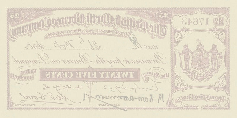 British North Borneo (Sabah), 25 Cents - 10 Dollars, 1886 - 1926, P.1 - P.5, Complete Set REPLICA My Store