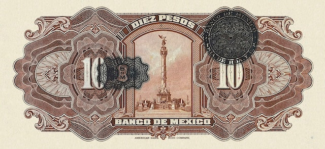 Mexico, Banco de Mexico,  5 - 1000 Pesos, 1925, P.21 - P.27, Complete Set REPLICA My Store