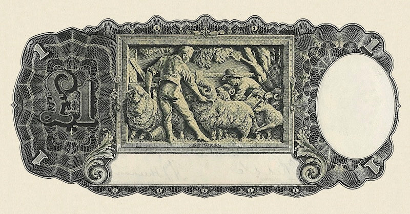 Australia, Commonwealth Bank,  10 Shillings, 1 - 10 Pounds, 1933 - 1939, P.19 - P.24, Complete Set REPLICA My Store