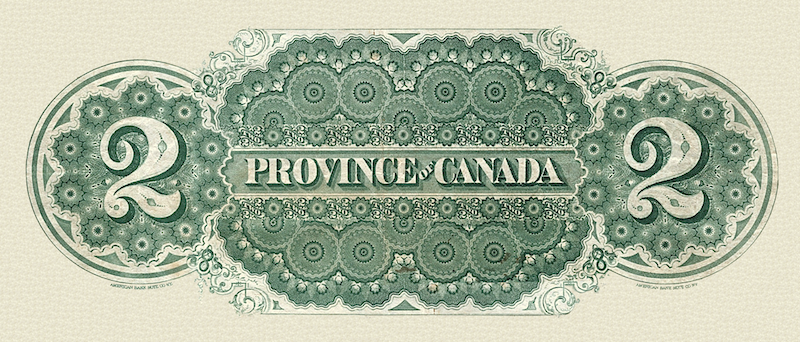 Province of Canada, 1 - 500 Dollars, 1866, P.1 - P.7A, Complete Set REPLICA My Store