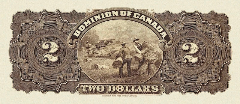 Dominion of Canada, 2 Dollars, 1870 - 1923, Complete Set REPLICA My Store
