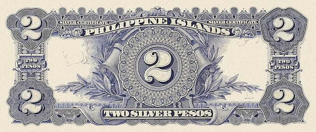 Philippine Islands (United States of America), Silver Certificate 2, 5 & 10 Pesos, 1903, P.25 - P.27, Complete Set REPLICA My Store