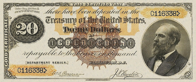 United States, 20 - 10000 Gold Dollars, 1882, P.259 - P.265, Complete Set REPLICA My Store