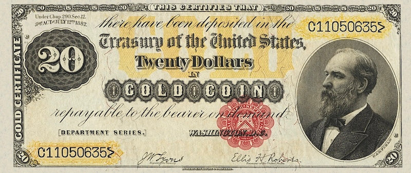 United States, 20 - 10000 Gold Dollars, 1882, P.259 - P.265, Complete Set REPLICA My Store