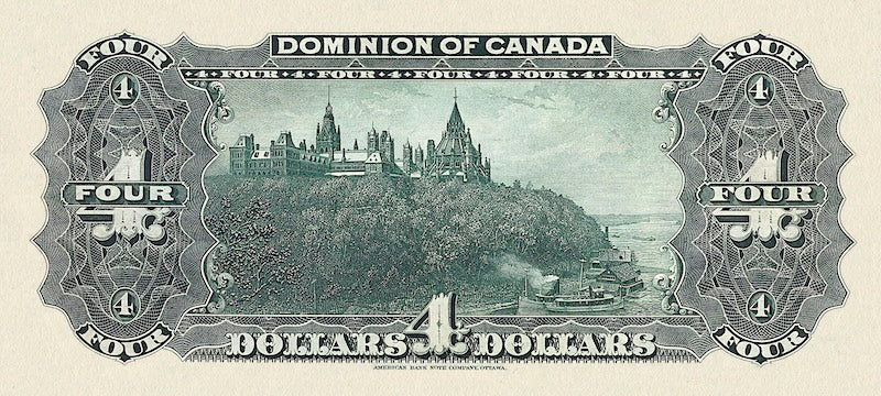 Dominion of Canada, 4 Dollars, 1882 - 1902, Complete Set REPLICA My Store