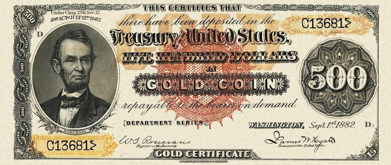 United States, 20 - 10000 Gold Dollars, 1882, P.259 - P.265, Complete Set REPLICA My Store