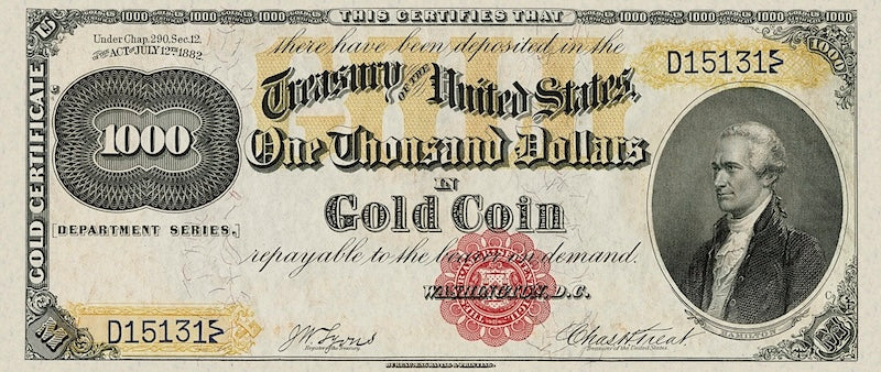 United States, 20 - 10000 Gold Dollars, 1882, P.259 - P.265, Complete Set REPLICA My Store
