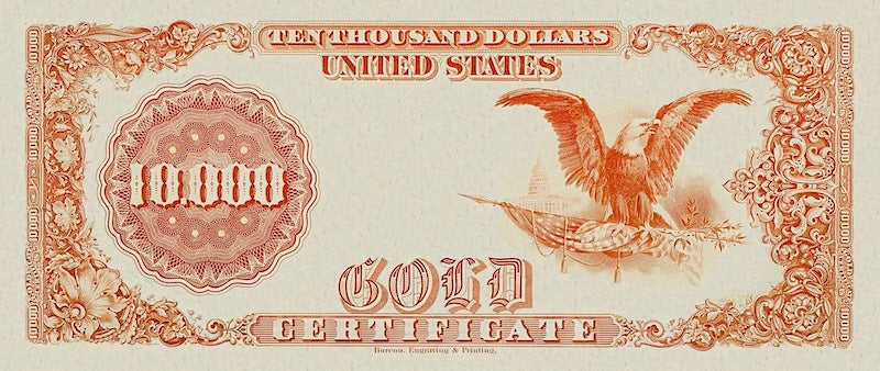 United States, 20 - 10000 Gold Dollars, 1882, P.259 - P.265, Complete Set REPLICA My Store