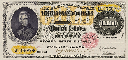 United States, 10000 Gold Dollars, 1900, P.268, REPLICA My Store