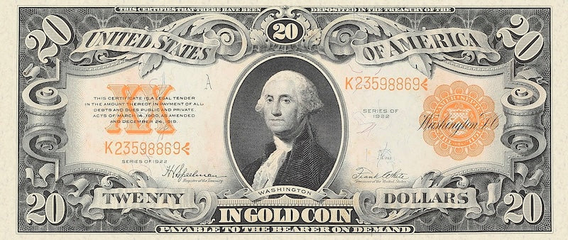 United States, 10 - 1000 Gold Dollars, 1922, P.274 - P.279, Complete Set REPLICA My Store