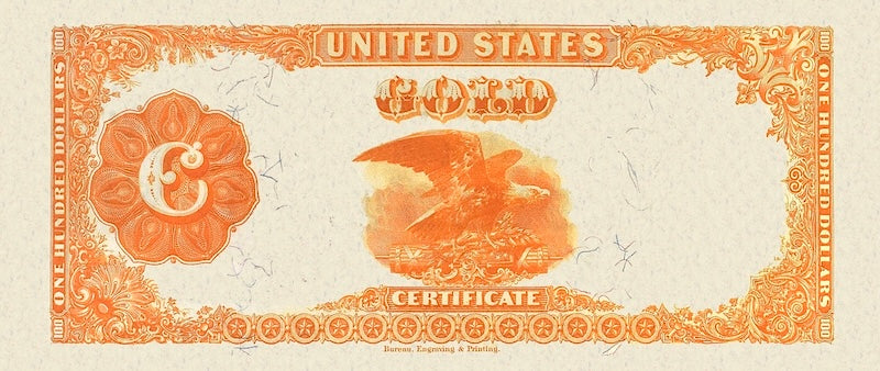 United States, 10 - 1000 Gold Dollars, 1922, P.274 - P.279, Complete Set REPLICA My Store