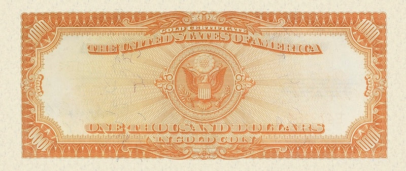 United States, 10 - 1000 Gold Dollars, 1922, P.274 - P.279, Complete Set REPLICA My Store