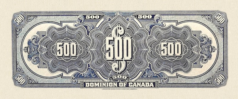 Dominion of Canada, 500 & 1000 Dollars, 1911, P.28 - P.29, REPLICA My Store