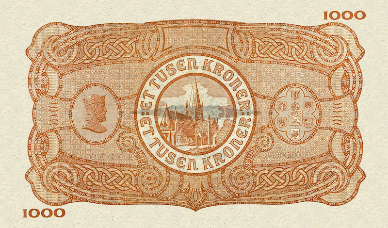 Norway, Norges Bank, 5 - 1000 Kroner, 1945 - 1954, P.25 - P.29, Complete Set REPLICA My Store