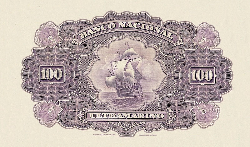 Portuguese India 1924 Banco Nacional Ultramarino 1–500 Rupias set