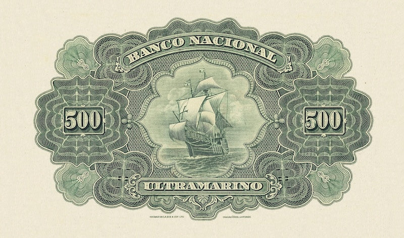 Portuguese India 1924 100 Rupias collectible replica banknote