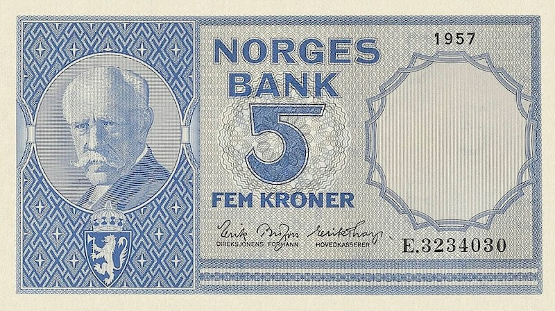 Norway, Norges Bank, 5 - 1000 Kroner, 1948 - 1976, P.30 - P.35, Complete Set REPLICA My Store