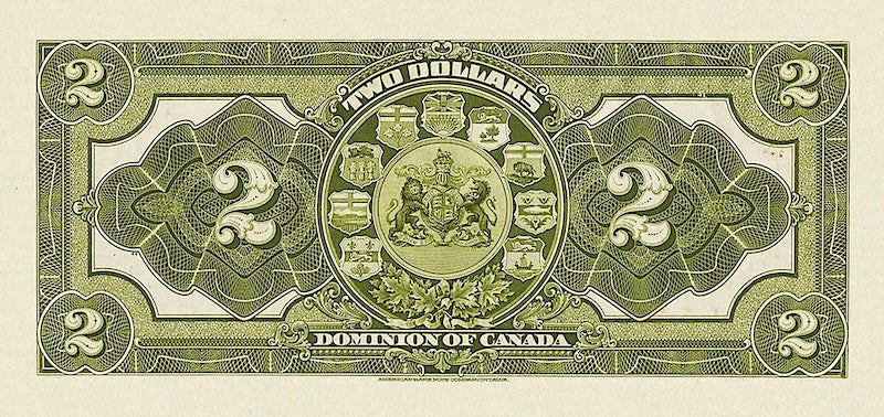 Dominion of Canada, 2 Dollars, 1870 - 1923, Complete Set REPLICA My Store